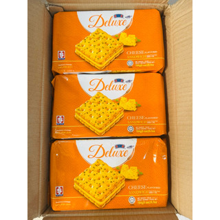 Bánh quy kẹp kem bơ đậu phộng Deluxe túi 184g
