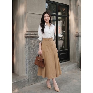 [SALE 14-16/7] Áo Sơ Mi Tay Dài Phối Kẻ Caro SOLIIN Chất Liệu Cao Cấp Áo Sơ Mi Công Sở | BERRY SHIRT