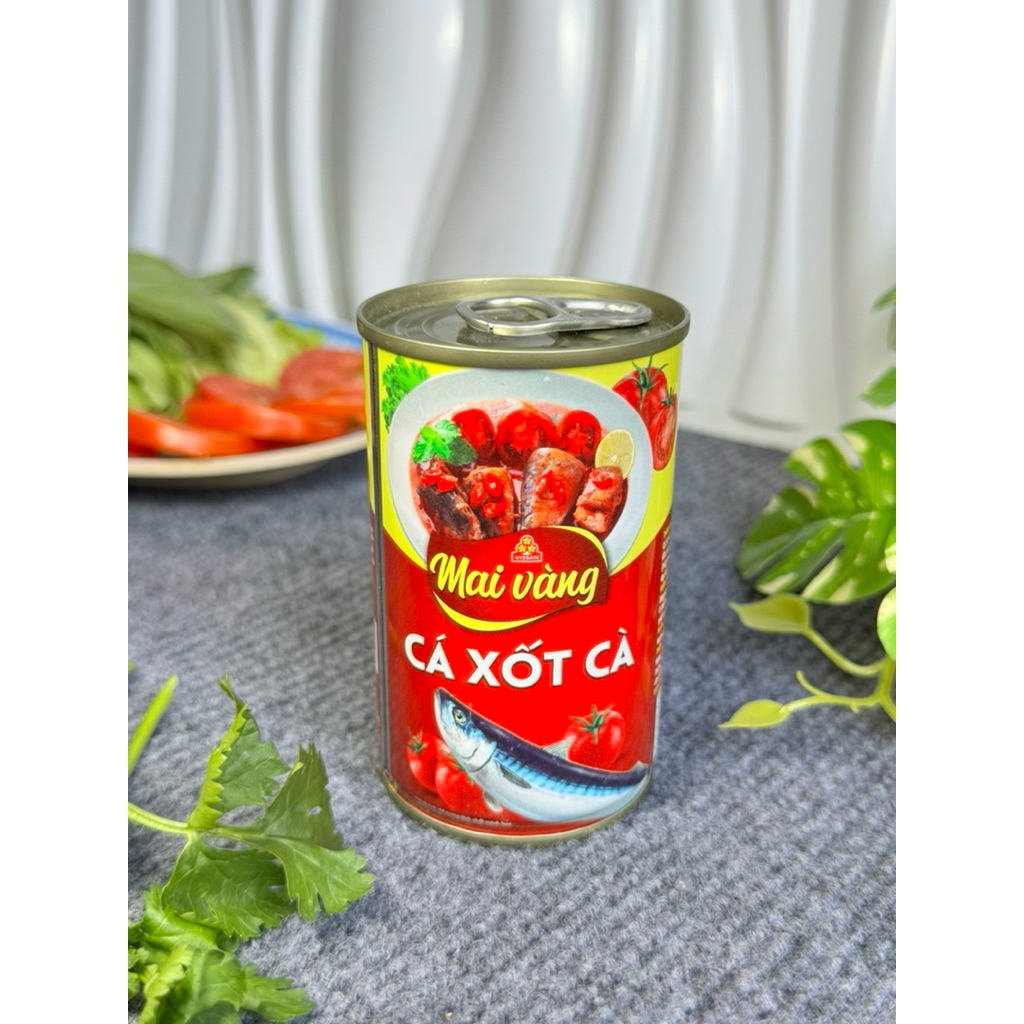 Vissan Combo 6 hộp Cá Xốt Cà Mai vàng 150g Chính Hãng, Date Mới