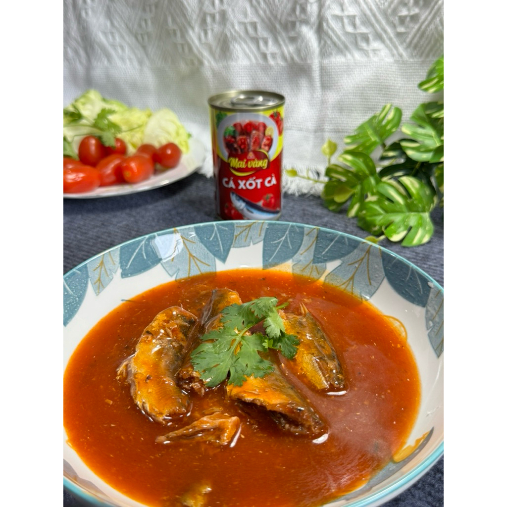 Vissan Combo 6 hộp Cá Xốt Cà Mai vàng 150g Chính Hãng, Date Mới