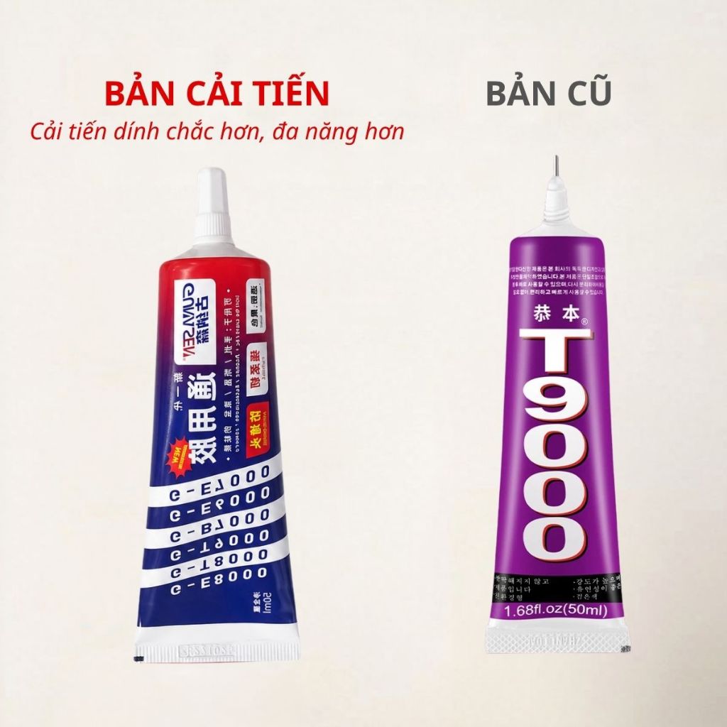 Keo dán màn hình T9000 dán điện thoại laptop tablet siêu chắc nhanh khô 50ml 100ml