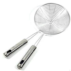 Vơt Vòng, Chao Vớt Lẩu, Đồ Dầu Mỡ Chiên Rán, Vợt Inox 13cm