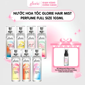 Nước Hoa Tóc Glorie Hair Mist Perfume 2 Lớp Full Size 103ml - Không Cồn- Không Bết Tóc