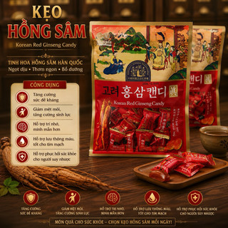 Kẹo hồng sâm cao cấp 280g