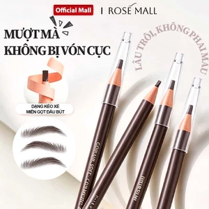 Chì Kẻ Mày Phẩy Sợi 4D, Nhiều Màu Tự Nhiên, Suốt Cả Ngày, Chất Lượng Cao, Chống Trôi, Màu Sắc Nhu Hòa