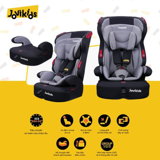 Ghế ô tô trẻ em Jovikids Tammy R44 cho bé 9 tháng-12 tuổi - Hàng chính hãng, bảo hành 24 tháng