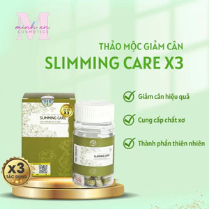 Giảm Cân Tan Mỡ Slimming Care x3 Viên Thảo Mộc Giúp giảm cân Định Hình Vòng Eo Hộp 38 Viên