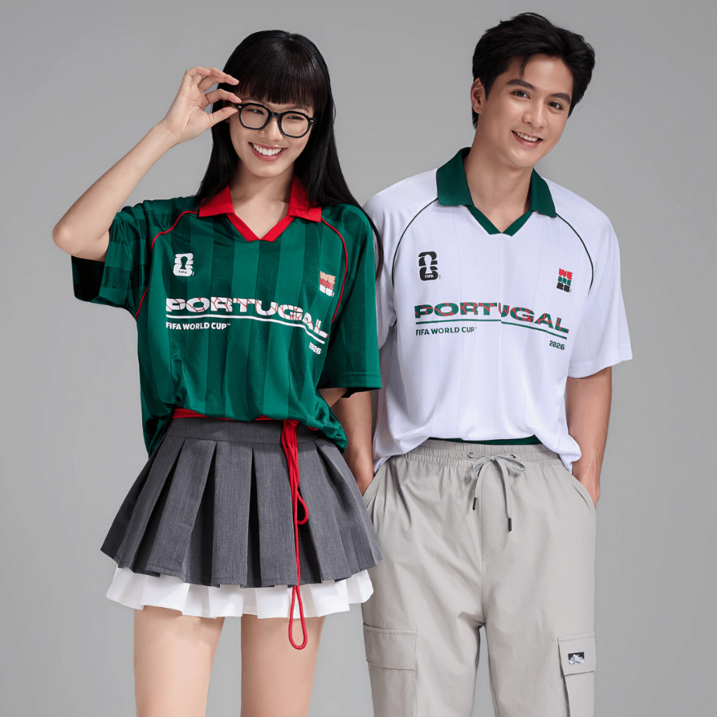 [MUA ÁO TẶNG TẤT]BST Áo thun Polo Unisex Nam Nữ World Cup Edition 26, Áo cổ vũ bóng đá Bồ Đào Nha, Argentina, Pháp,..