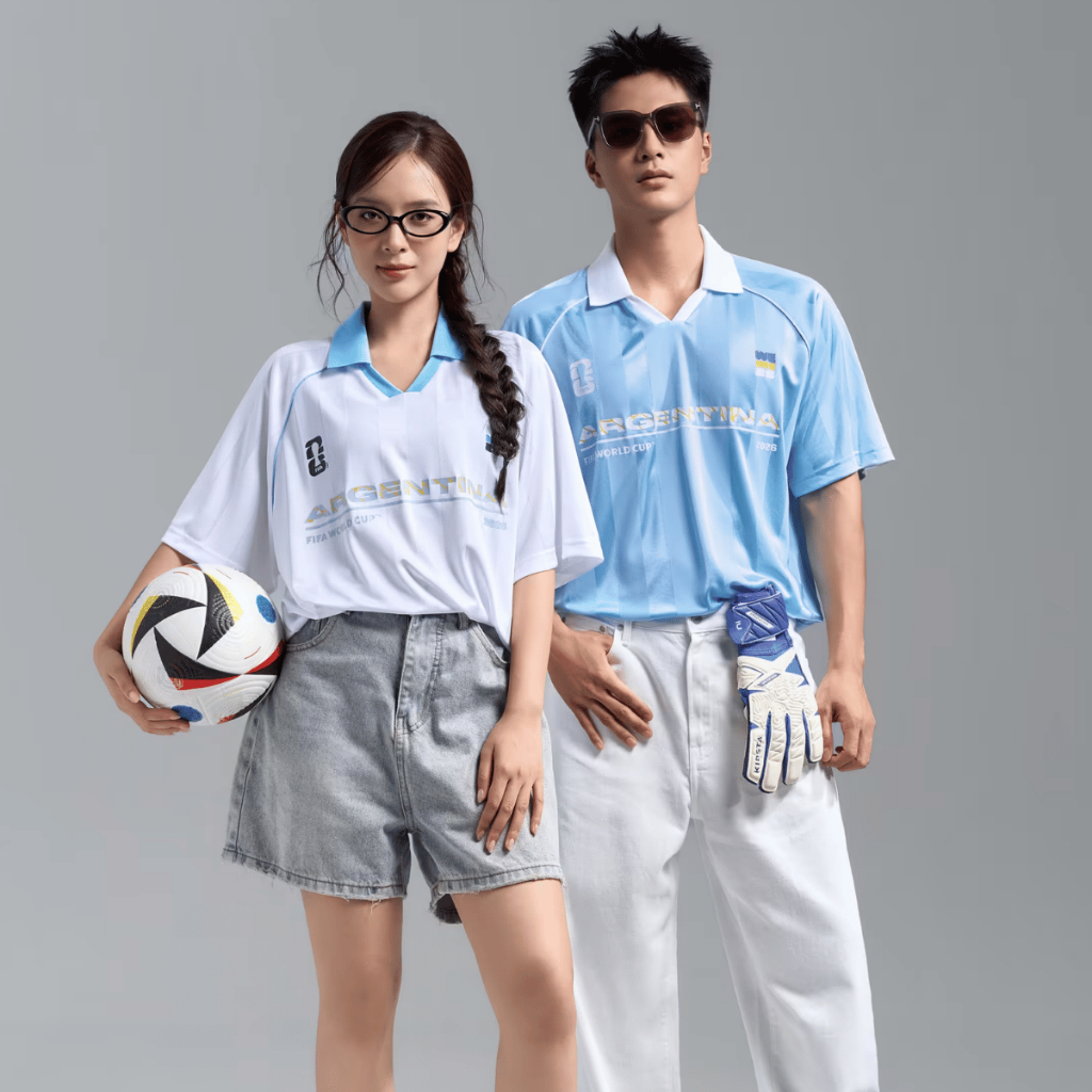 [MUA ÁO TẶNG TẤT]BST Áo thun Polo Unisex Nam Nữ World Cup Edition 26, Áo cổ vũ bóng đá Bồ Đào Nha, Argentina, Pháp,..