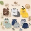 Tổng hợp mẫu bộ ba lỗ cotton mềm mát cho bé trai, bộ thun sát nách chất liệu cotton thoáng mát cho bé