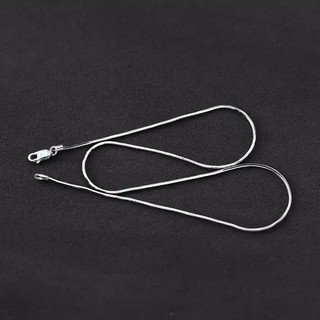 SNUOFO - Dây chuyền xương rắn mảnh kiểu dáng gọng mảnh thích hợp cho cả nam và nữ có thể đeo cùng nhiều vòng khác