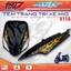 TEM XE MIO SPORT #114 (CHẤT LIỆU CAO CẤP - SIÊU NÉT - SIÊU ĐẸP - SIÊU CUTE)