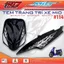 TEM XE MIO SPORT #114 (CHẤT LIỆU CAO CẤP - SIÊU NÉT - SIÊU ĐẸP - SIÊU CUTE)