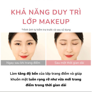 Xịt khóa nền Makeup So Natural Fixx All Day Setting Spray 75ml kiềm dầu giữ lớp nền bền màu suốt ngày dài