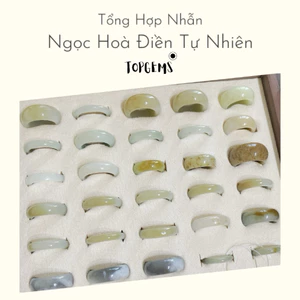 Tổng Hợp Nhẫn Ngọc Hòa Điền Tự Nhiên Phong Thủy May Mắn - Chọn Mẫu Theo Mệnh & Sở Thích