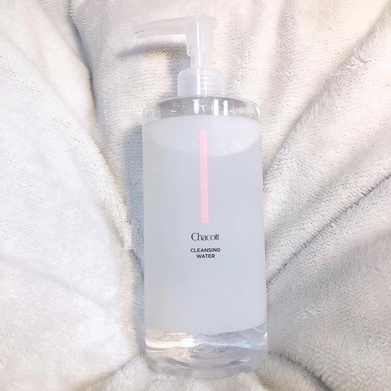 [CHÍNH HÃNG] TẨY TRANG CHACOTT FOR PROFESSIONALS CLEANSING WATER 500ML MẪU MỚI