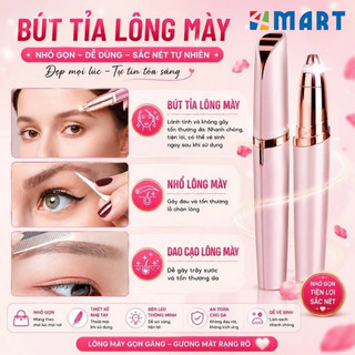 Bút tỉa lông mày thiết kế nhỏ gọn, tiện lợi, dễ sử dụng giúp tỉa lông mép, mũi, nách, không đau rát
