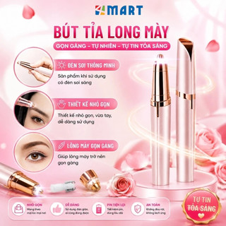 Bút tỉa lông mày thiết kế nhỏ gọn, tiện lợi, dễ sử dụng giúp tỉa lông mép, mũi, nách, không đau rát