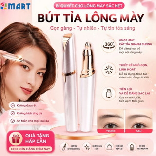 Bút tỉa lông mày thiết kế nhỏ gọn, tiện lợi, dễ sử dụng giúp tỉa lông mép, mũi, nách, không đau rát