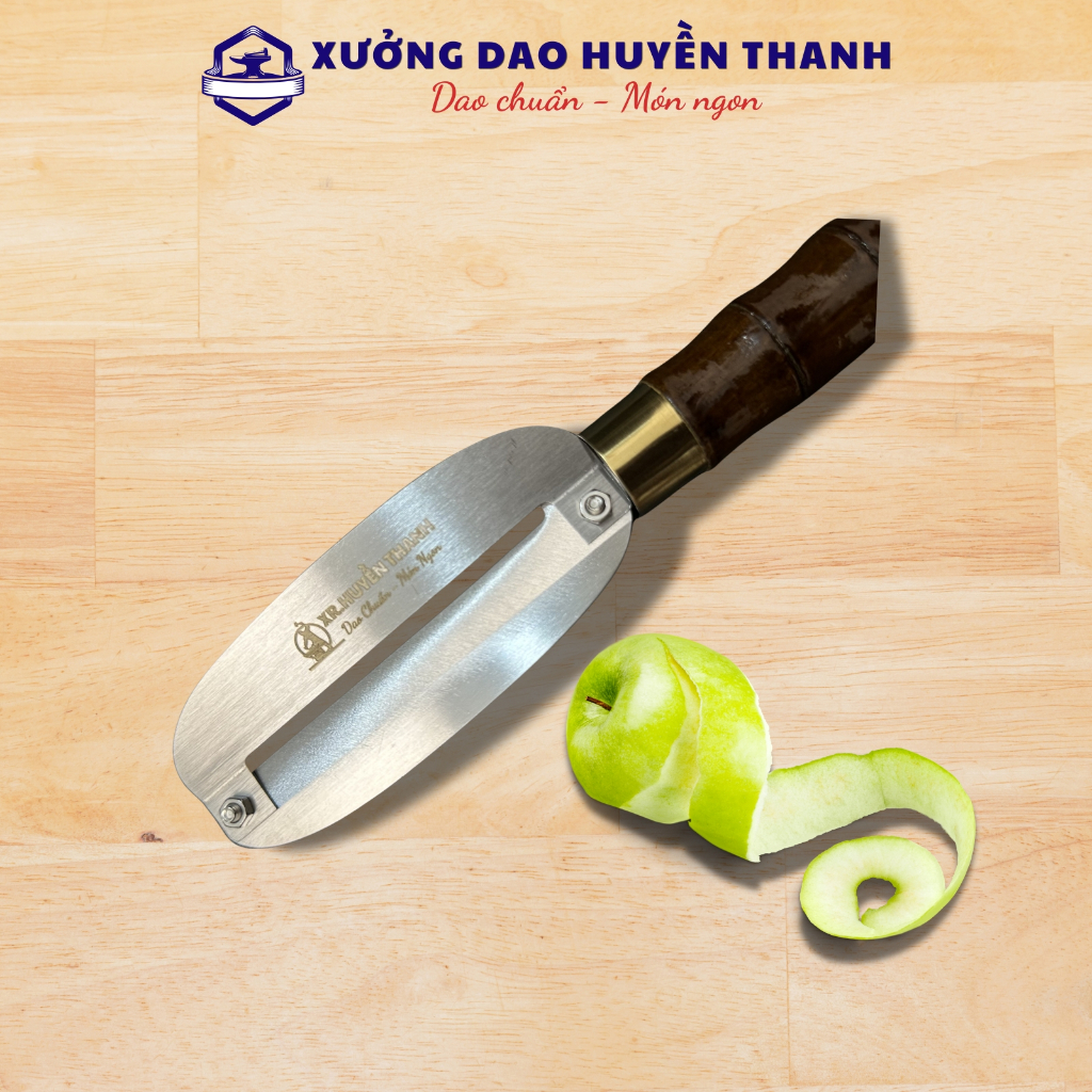 Dao Bào Củ Quả Đa Năng 3 Trong 1, Kháng Han Rỉ- Sắc Bén Dễ Sử Dụng Cán Đốt Trúc.