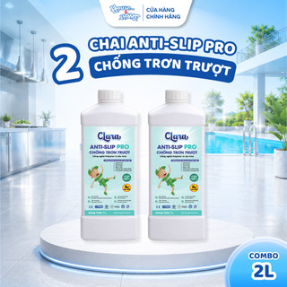 Combo 2 Chai Chống Trơn Trượt Clara Anti-Slip Pro ASPR1000, Chống Trơn Trượt Chuyên Dụng Mọi Không Gian