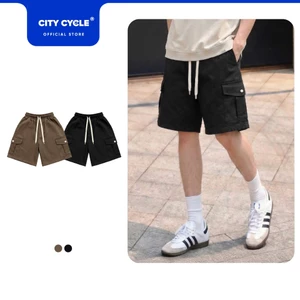 Quần short đùi nam nữ mùa hè Local Brand Chính Hãng City Cycle Short Kaki Túi Hộp