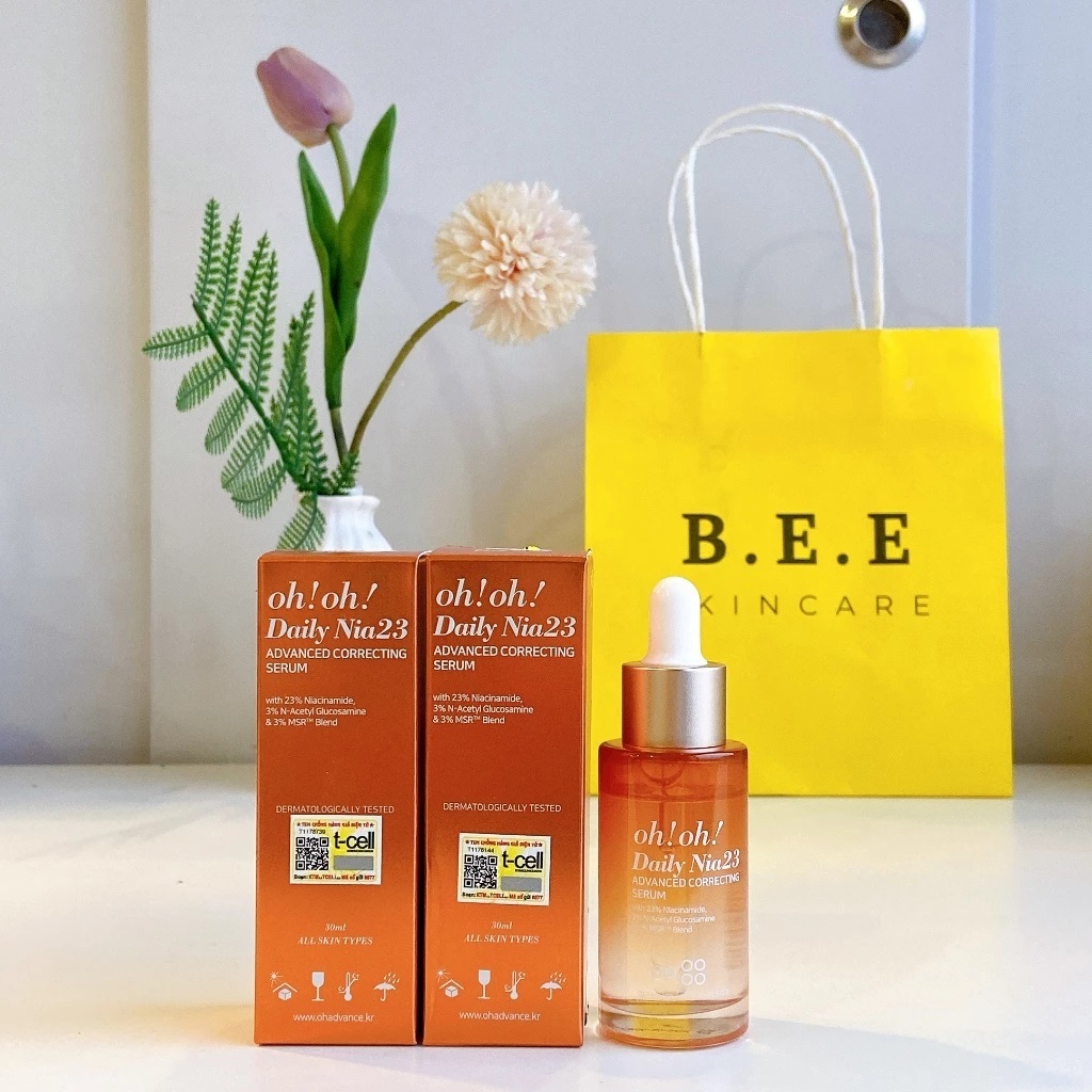 [CHÍNH HÃNG] SERUM OH!OH! DAILY NIA23 30ML TINH CHẤT NIACINAMIDE DƯỠNG SÁNG DA HỖ TRỢ GIẢM THÂM