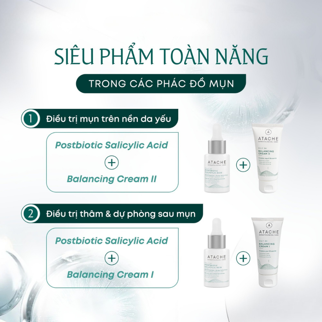 [Công Ty] ATACHE Oily SK Postbiotic Salicylic Acid Serum  Dành Cho Da Dầu 30ml | BigBuy360 - bigbuy360.vn