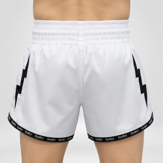 Quần Muay Fighter QMF-U08 - Flash Muay Thai Shorts, Quần Muay Cao Cấp Thêu Họa Tiết