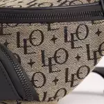 Túi Bumbag Monogram Nate Chất Liệu Vải Dệt Hoạ Tiết Phối Da Cao Cấp Leonardo — ảnh 5