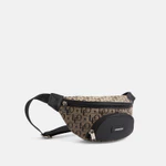 Túi Bumbag Monogram Nate Chất Liệu Vải Dệt Hoạ Tiết Phối Da Cao Cấp Leonardo — ảnh 2
