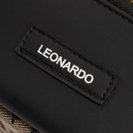 Túi Bumbag Monogram Nate Chất Liệu Vải Dệt Hoạ Tiết Phối Da Cao Cấp Leonardo — ảnh 7