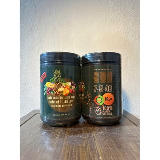 Phân Bón 7-5-48 - BUNG HOA, DƯỠNG TRÁI NGỌT - Tăng Size Siêu To Khổng Lồ Cho Cây Ăn Trái & Hoa Cảnh (400g)