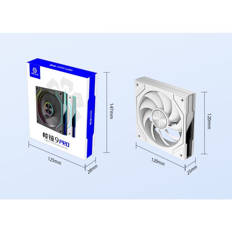 Quạt Tản Nhiệt Coolmoon HiFrost 9 Pro Led ARGB | BigBuy360 - bigbuy360.vn