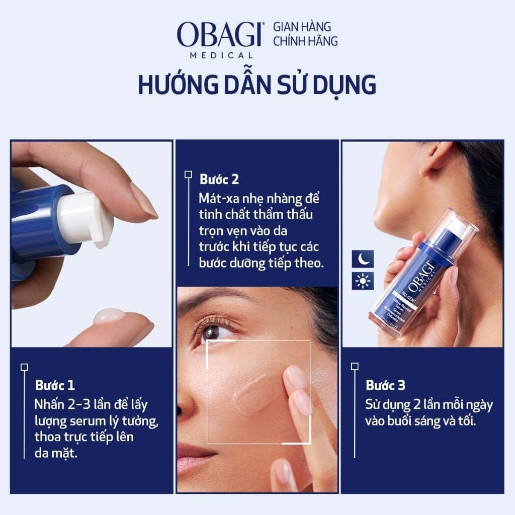 [HÀNG CÔNG TY] Serum Obagi NUGEN Cellular Renewal 30ML | Phục Hồi Trẻ Hóa Da, Tái Tạo Da Chuyên Sâu