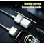 Đầu Chuyển Sạc-2 Trong 1 Vừa Sạc Vừa Nghe Nhạc – Bộ Chia Cổng USB-C Cho Điện Thoại, Máy Tính Bảng