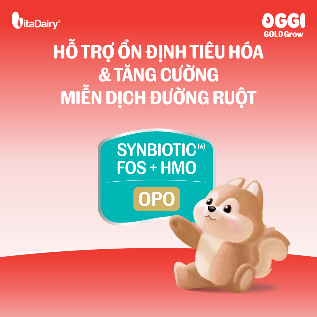 [THÙNG 24 HỘP] Sữa uống dinh dưỡng Oggi Gold Grow phát triển chiều cao, hỗ trợ hấp thu - Hộp 110ml/180ml