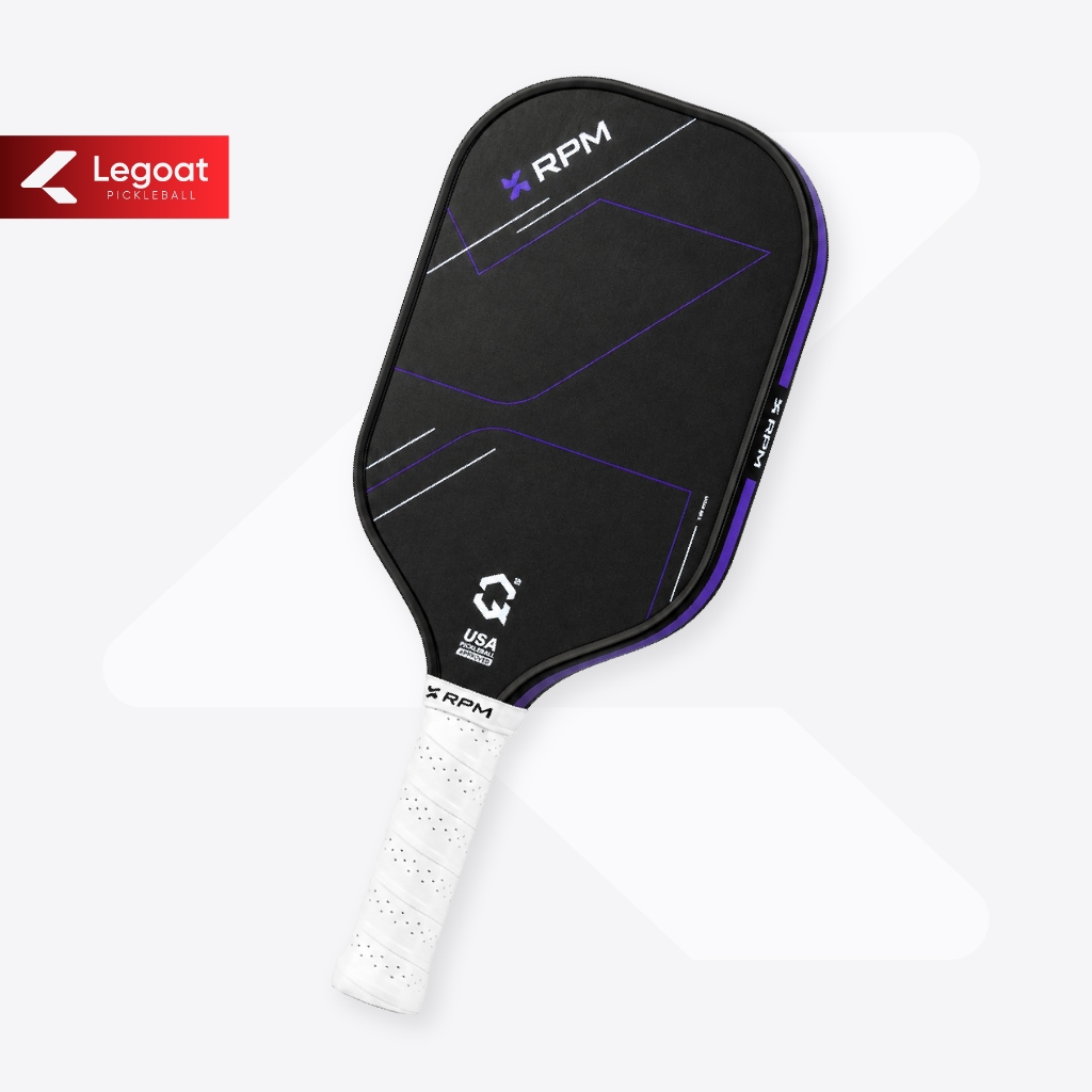 Vợt Pickleball RPM Q2 Lõi Full Foam EPP Đệm TPU Bề Mặt CarbonBite Fiber ...