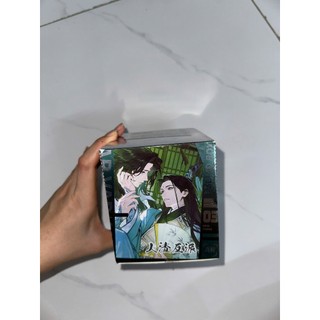 [hàng sẵn] Pack nhân phẩm Hệ thống tự cứu của nhân vật phản diện | Combo huy hiệu 75mm và thẻ card gacha Manhua BL