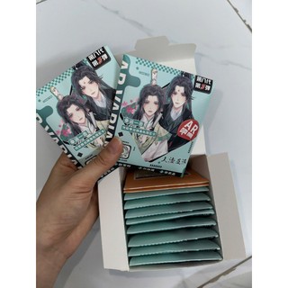 [hàng sẵn] Pack nhân phẩm Hệ thống tự cứu của nhân vật phản diện | Combo huy hiệu 75mm và thẻ card gacha Manhua BL