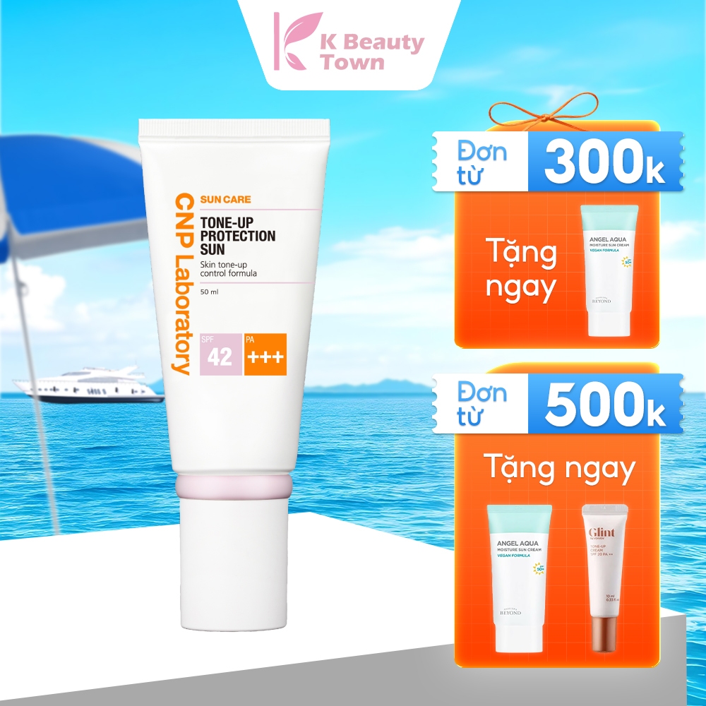 Kem chống nắng CNP Tone-up Protection Sun (SPF42/PA+++) x K Beauty Town
