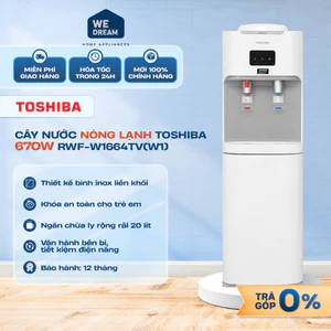 Cây Nước Nóng Lạnh Toshiba RWF-W1664TV(W1) 670W - Hàng Chính Hãng