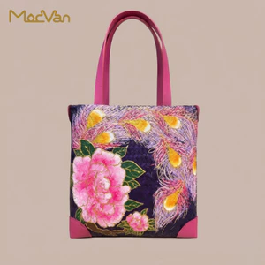 Túi Cỏ Bàng MiMi Mộc Vân - Đan Vẽ Tay - Nghệ Thuật