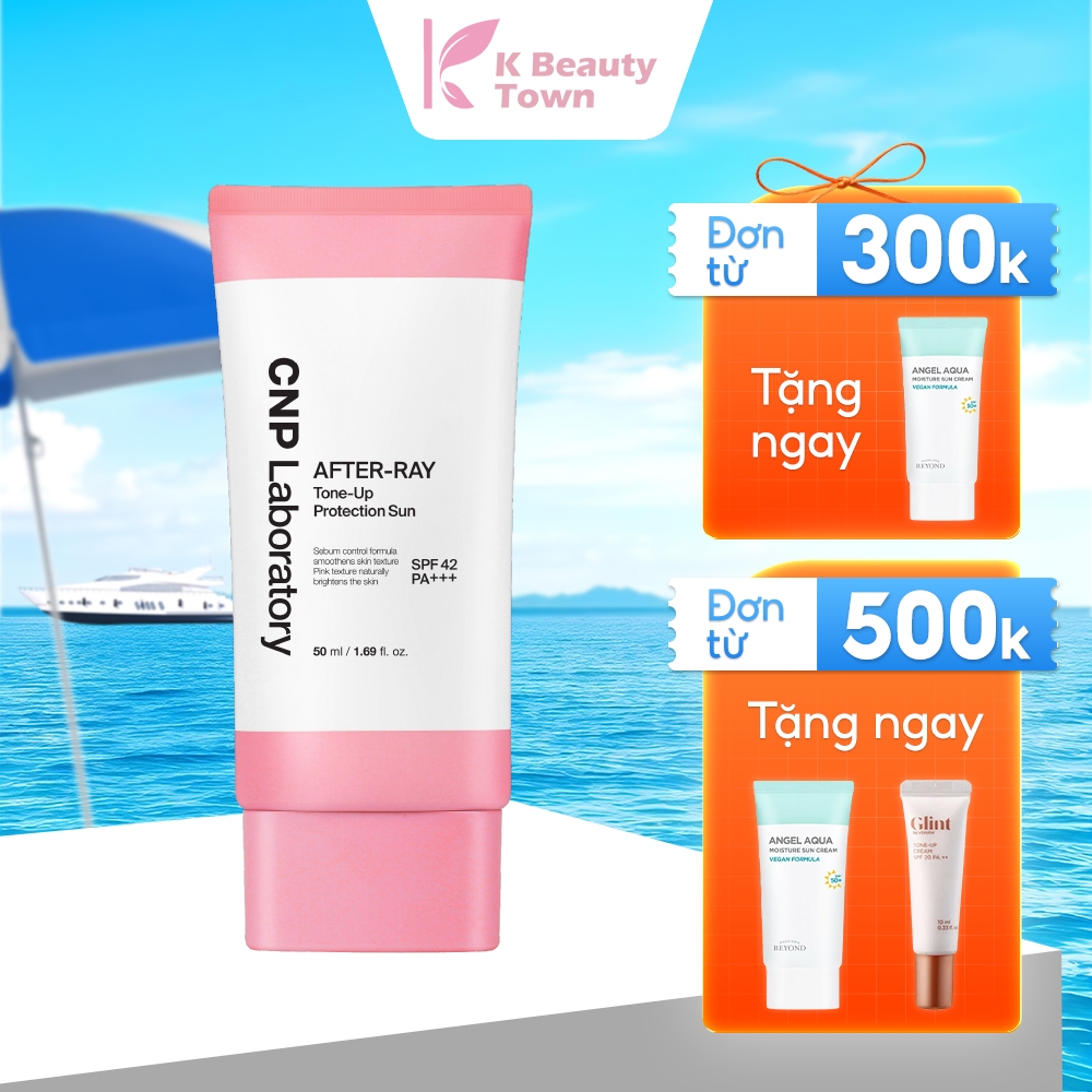 Kem chống nắng nâng tông và kiềm dầu CNP After Ray Tone Up sun cream SPF 42/PA+++ 50ml