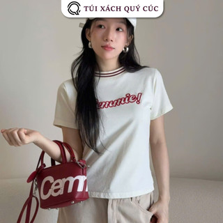 ( Deal Mở Bán ) Túi xách CEM nữ đeo chéo đeo vai cầm tay đẹp da trơn basic Đựng ĐT đi chơi thời trag hàn quốc Túi CEM 01