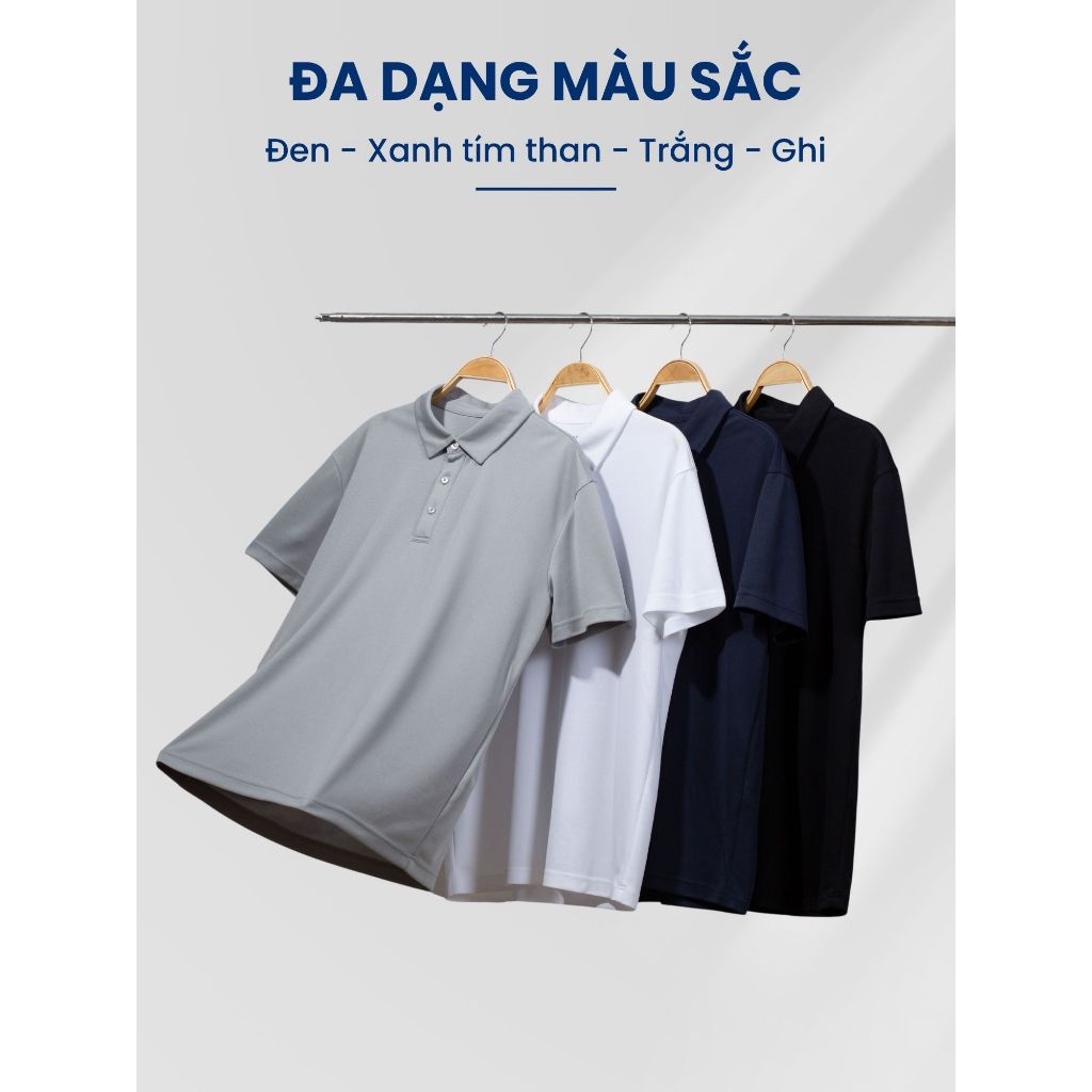 Combo Áo Polo nam Ultra Active dáng suông khô thoáng thấm hút tốt Menswear TOKYOLIFE 40000970
