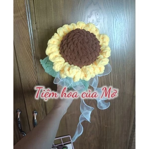 Hoa Hướng Dương Béo Ú Len Nhung Đũa Mềm Mịn ,Hoa Tốt Nghiệp Siêu Xinh