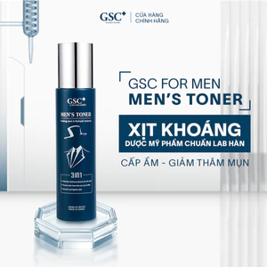 Toner Phục Hồi Cho Nam GSC Men 200ml - Dược Mỹ Phẩm Hàn Quốc Khóa Ẩm, Dịu Da Sau Cạo Râu, Bảo Vệ UV - GC078B