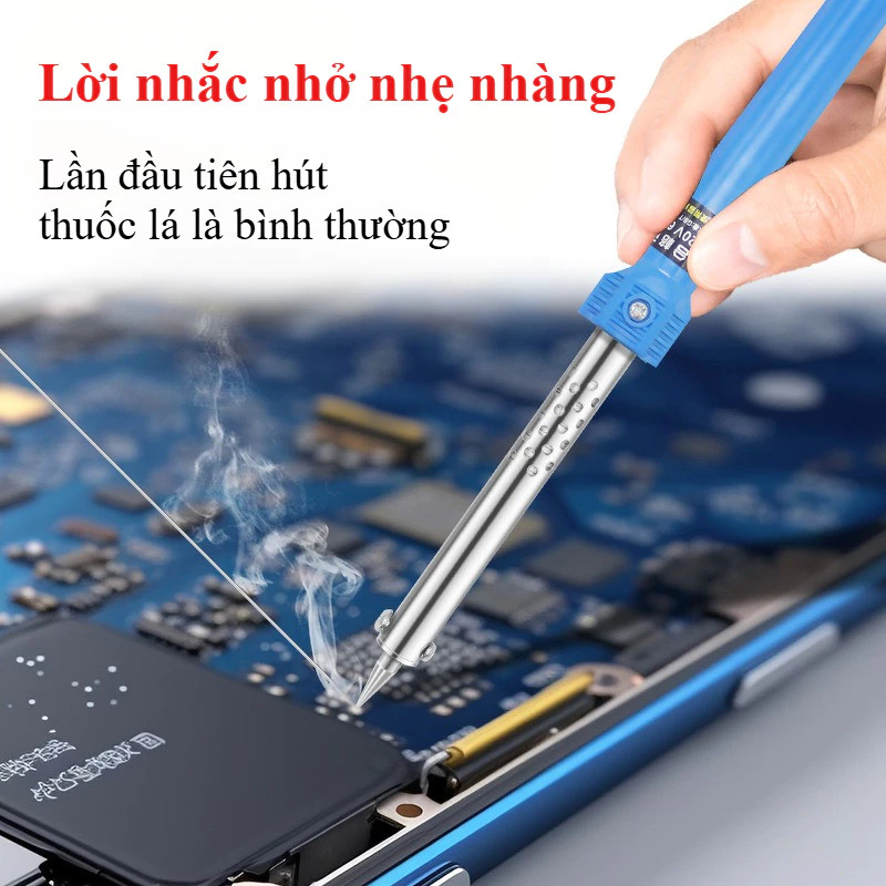 Điện Hàn Sắt Khắc Lưỡi Dao Hoa Đục Lỗ Nóng Cắt Hộ Gia Đình Đa Năng LàmNóng Dao Hàn Công Dụng Kép