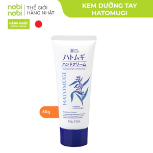 Kem dưỡng da tay Reihaku Hatomugi Cấp Ẩm Mềm Mịn và Ngừa Nếp Nhăn 65g